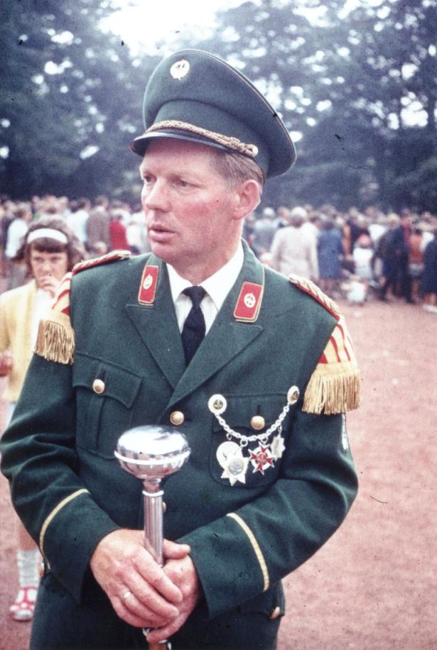 Tambourmajor Franz Koch 1966